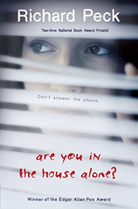 Book cover for "Are You in the House Alone?" by Richard Peck