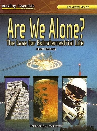 Book cover for "Are We Alone?" by Ellen Hopkins