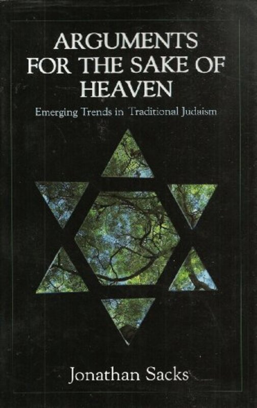 Book cover for "Arguments for the Sake of Heaven"