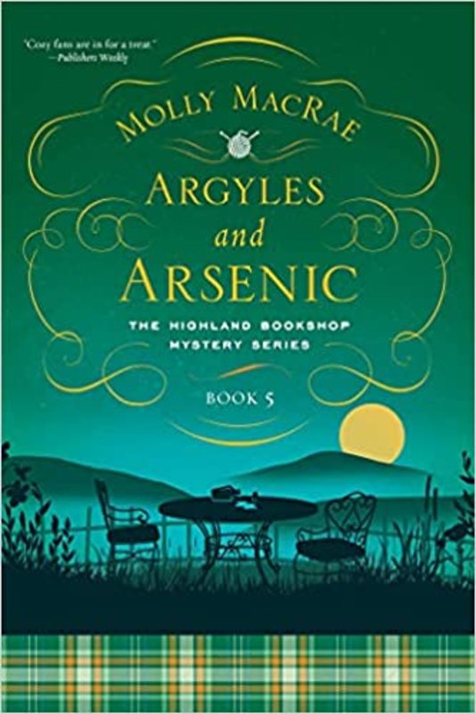 Book cover for "Argyles and Arsenic" by Molly MacRae