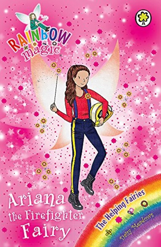 Book cover for "Ariana the Firefighter Fairy" by Daisy Meadows