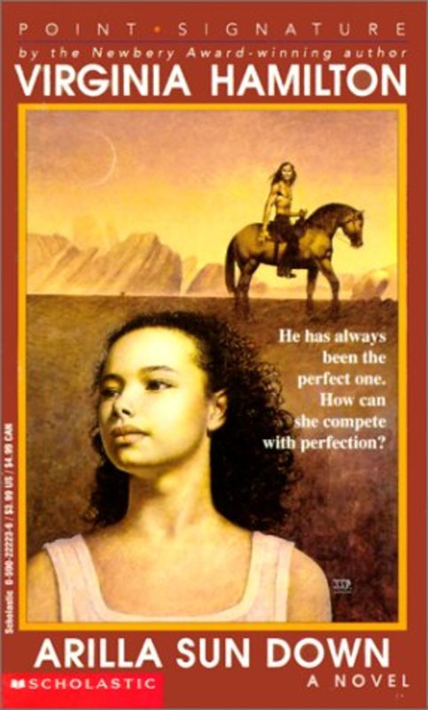 Book cover for "Arilla Sun Down" by Virginia Hamilton