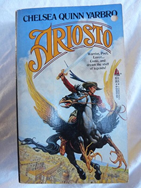 Book cover for "Ariosto" by Chelsea Quinn Yarbro