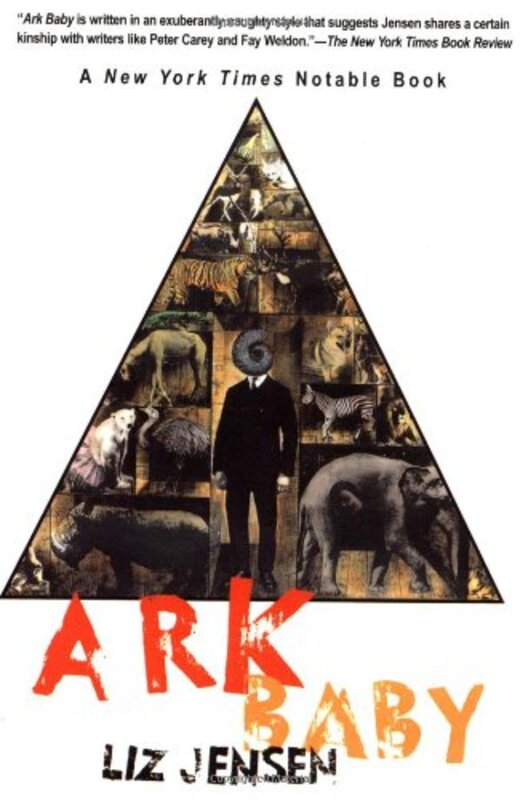 Book cover for "Ark Baby" by Liz Jensen
