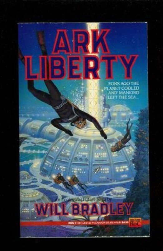 Book cover for "Ark Liberty" by Brad Strickland