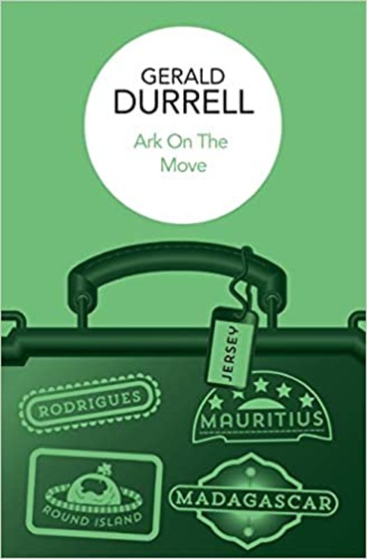 Book cover for "Ark on the Move" by Gerald Durrell