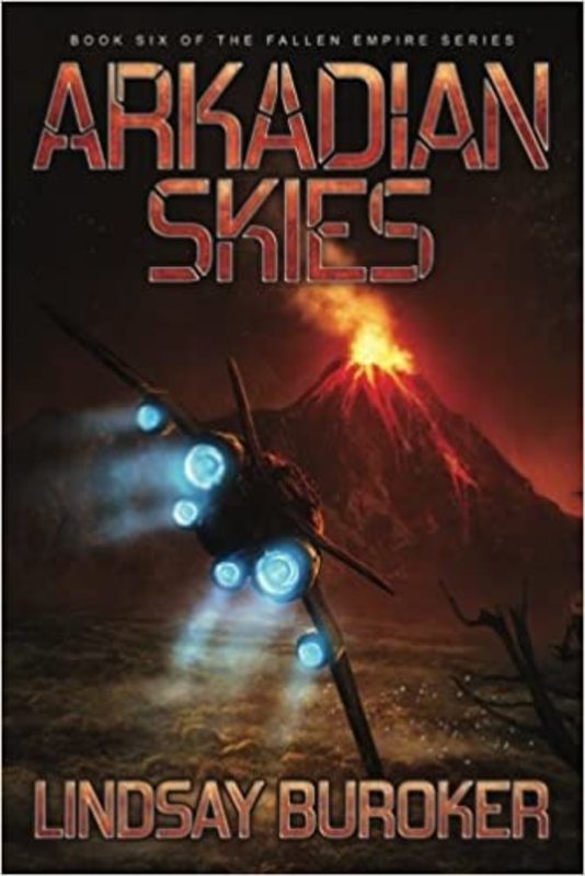 Book cover for "Arkadian Skies" by Lindsay Buroker