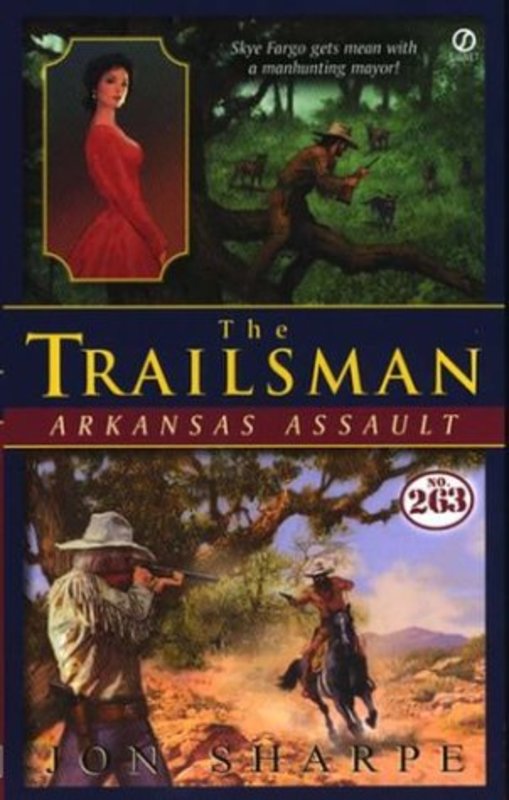 Book cover for "Arkansas Assault" by Jon Sharpe