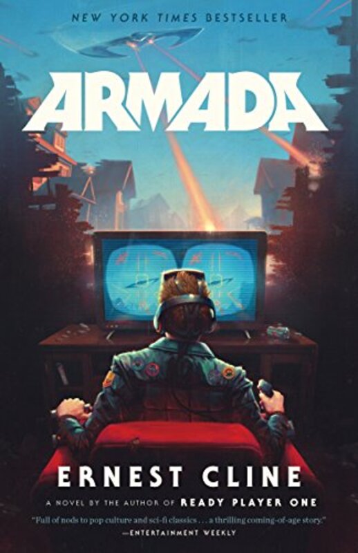 Book cover for "Armada" by Ernest Cline