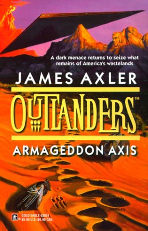 Book cover for "Armageddon Axis" by James Axler