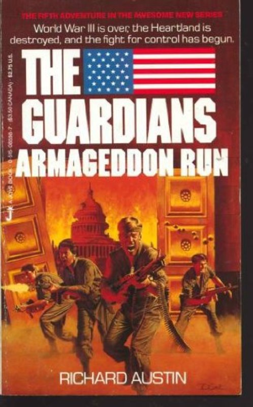 Book cover for "Armageddon Run" by Victor Milan