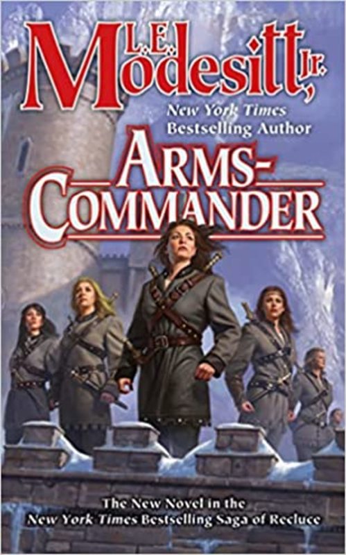 Book cover for "Arms-Commander" by LE Modesitt Jr