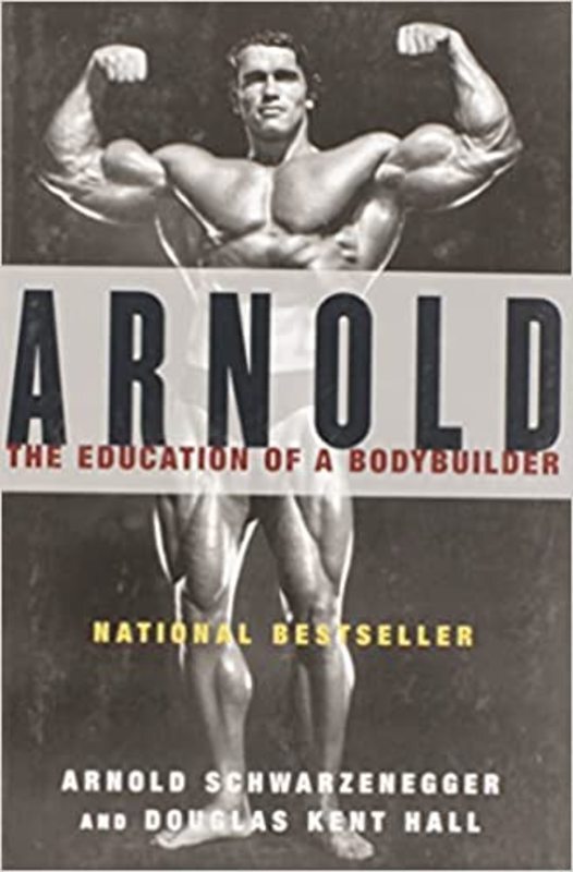 Book cover for "Arnold" by Arnold Schwarzenegger