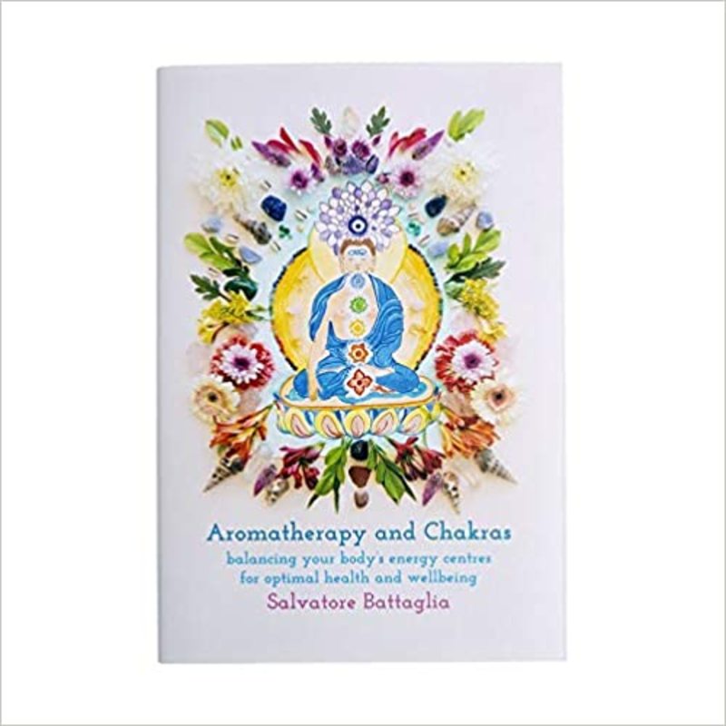 Book cover for "Aromatherapy and Chakras" by Salvatore Battaglia