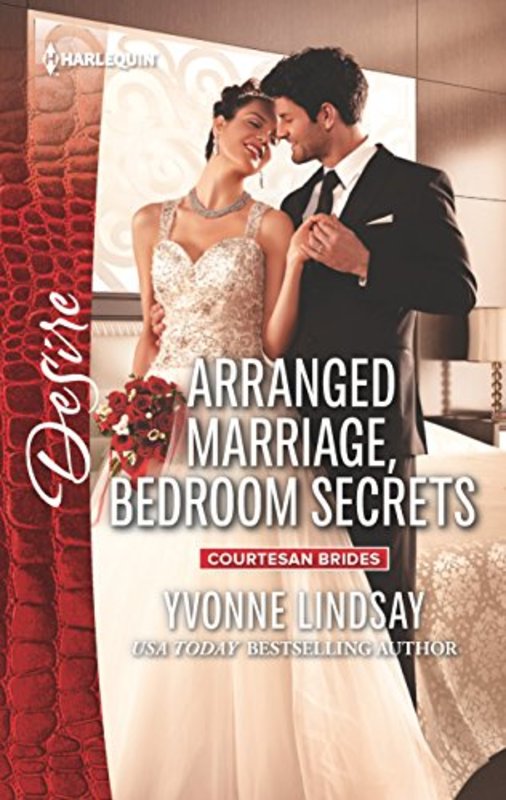 Book cover for "Arranged Marriage, Bedroom Secrets" by Yvonne Lindsay