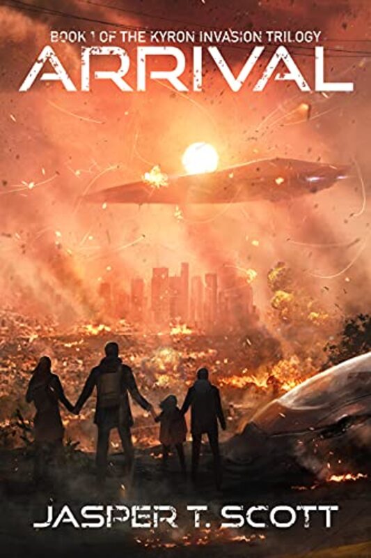 Book cover for "Arrival" by Jasper T Scott