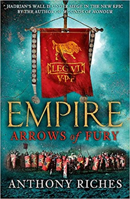 Book cover for "Arrows of Fury" by Anthony Riches
