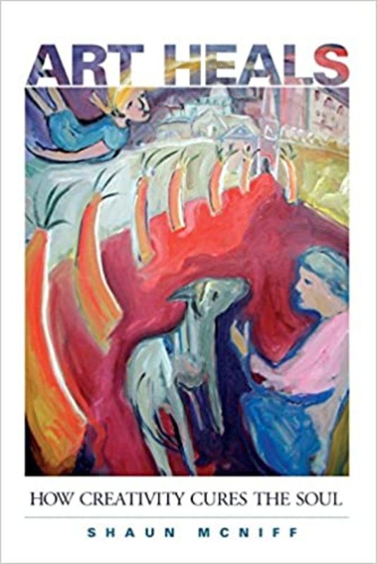 Book cover for "Art Heals" by Shaun McNiff