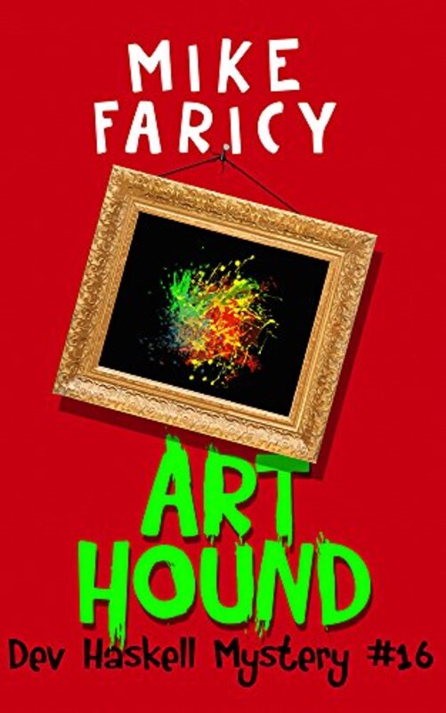Book cover for "Art Hound" by Mike Faricy
