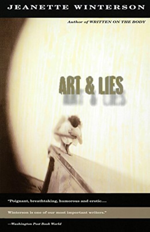 Book cover for "Art and Lies" by Jeanette Winterson