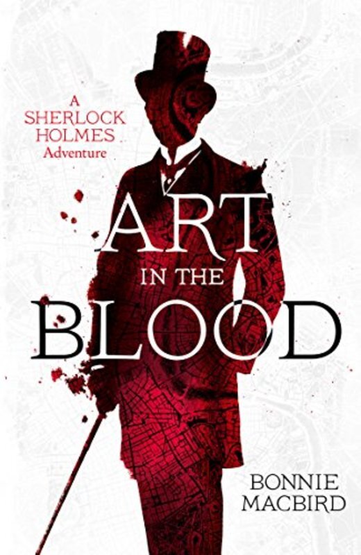 Book cover for "Art in the Blood" by Bonnie MacBird