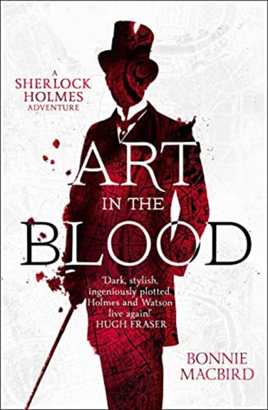 Book cover for "Art in the Blood" by Bonnie MacBird