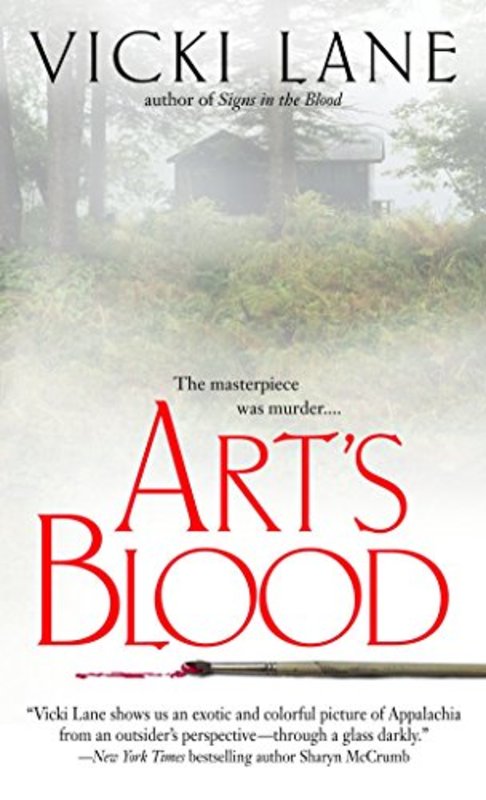 Book cover for "Art's Blood" by Vicki Lane