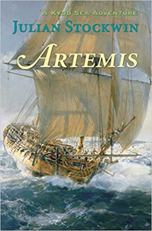 Book cover for "Artemis" by Julian Stockwin