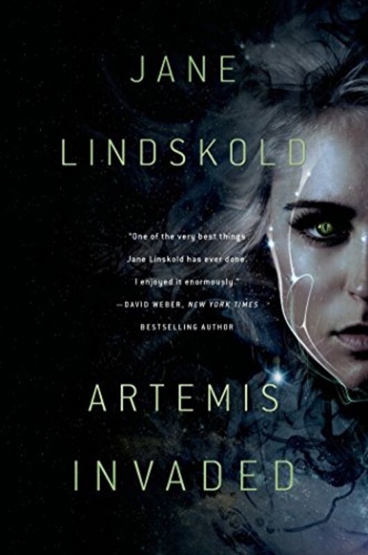 Book cover for "Artemis Invaded" by Jane Lindskold
