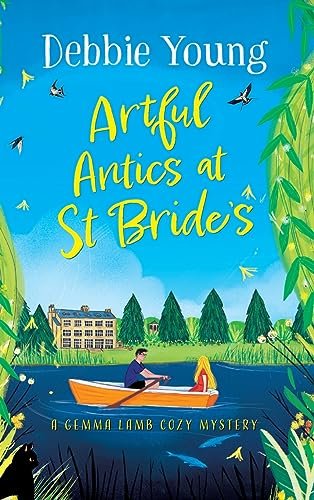 Book cover for "Artful Antics at St Bride's" by Debbie Young