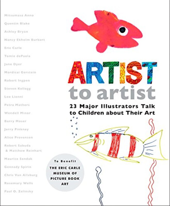 Book cover for "Artist to Artist" by Eric Carle