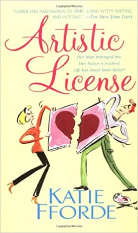 Book cover for "Artistic License" by Katie Fforde