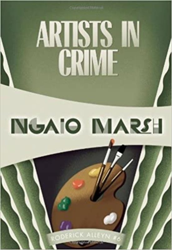 Book cover for "Artists in Crime" by Ngaio Marsh