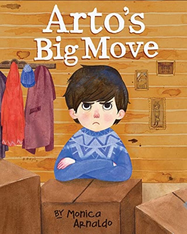 Book cover for "Arto's Big Move" by Monica Arnaldo