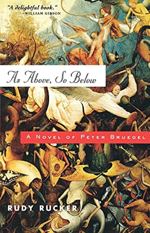 Book cover for "As Above, So Below" by Rudy Rucker