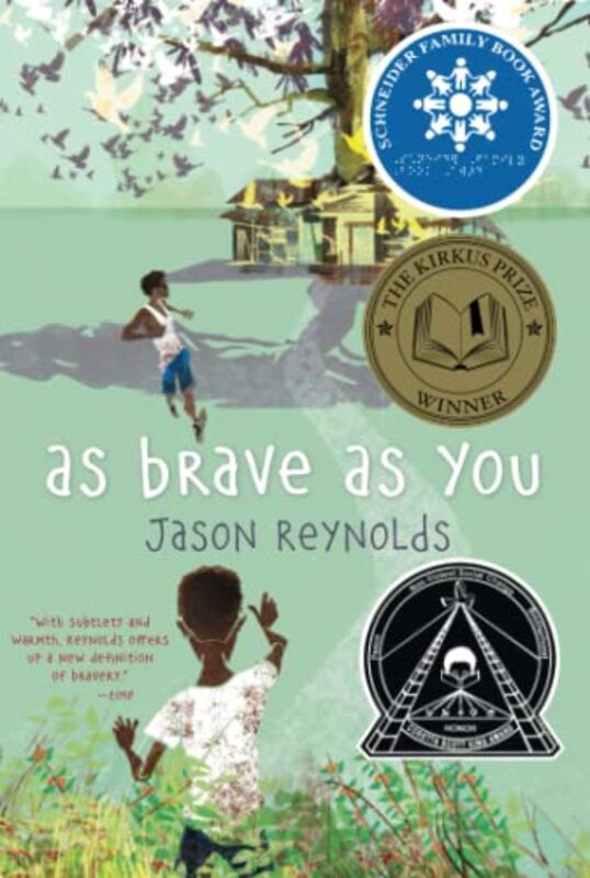 Book cover for "As Brave As You" by Jason Reynolds