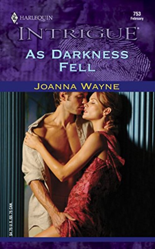 Book cover for "As Darkness Fell" by Joanna Wayne