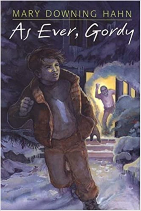 Book cover for "As Ever, Gordy" by Mary Downing Hahn