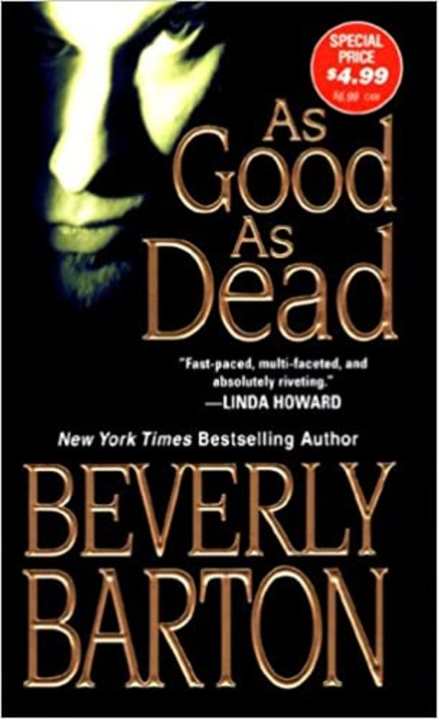 Book cover for "As Good as Dead" by Beverly Barton