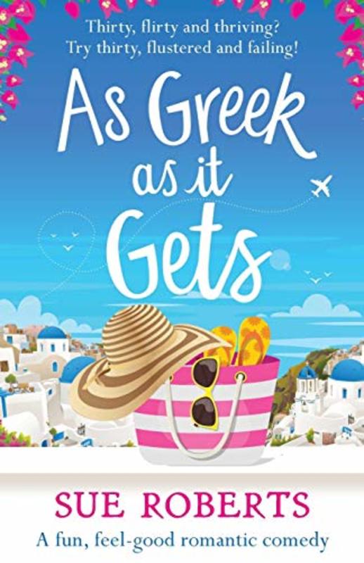 Book cover for "As Greek as it Gets" by Sue Roberts