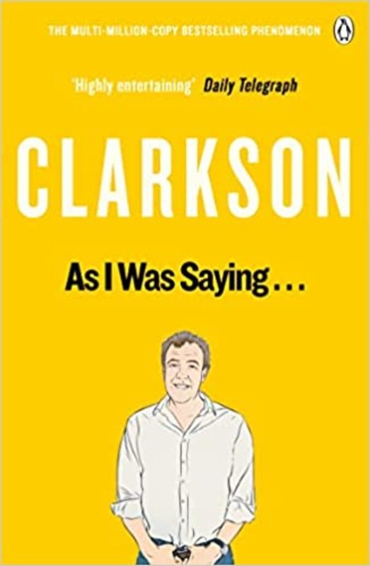 Book cover for "As I Was Saying . . ."