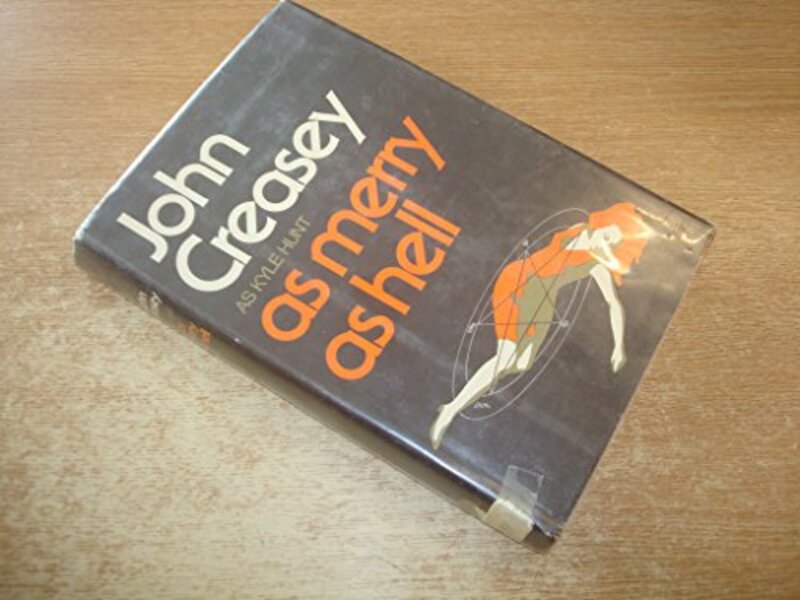 Book cover for "As Merry as Hell" by John Creasey