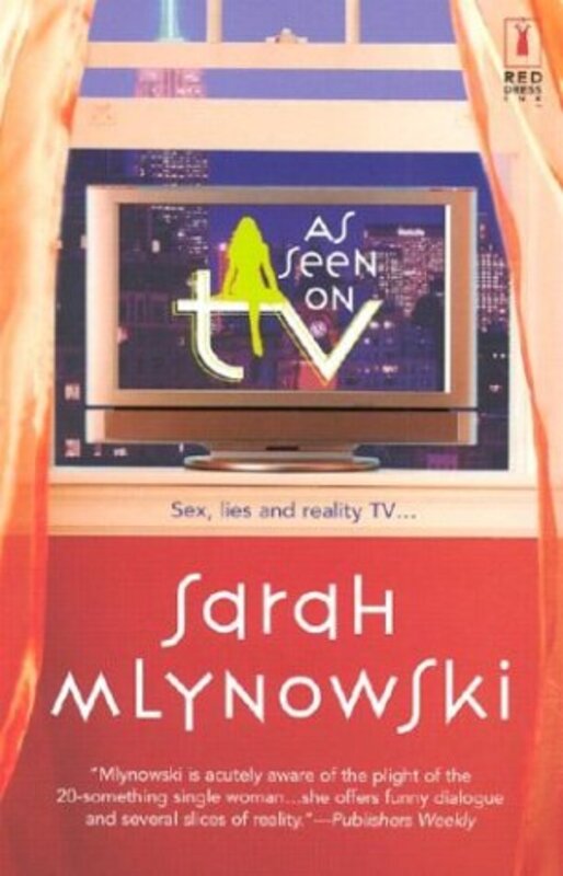 Book cover for "As Seen On TV" by Sarah Mlynowski