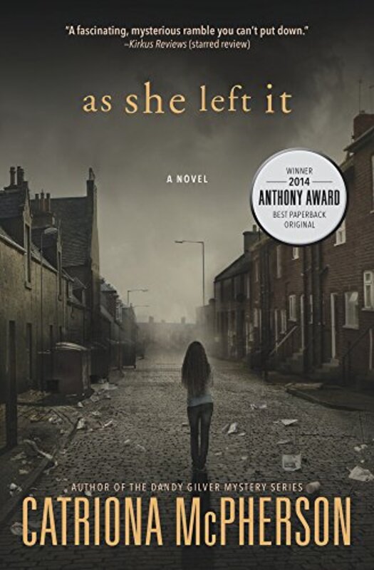 Book cover for "As She Left It" by Catriona McPherson