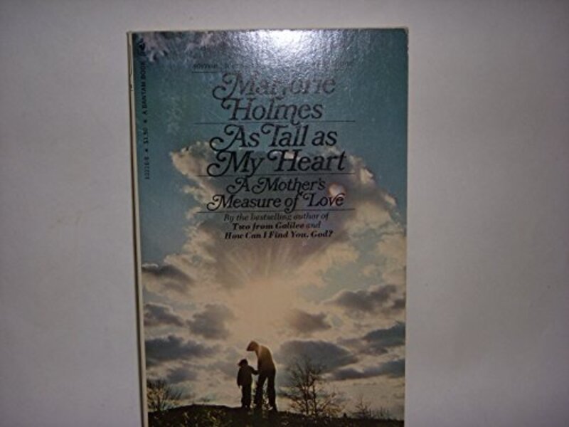 Book cover for "As Tall As My Heart" by Marjorie Holmes
