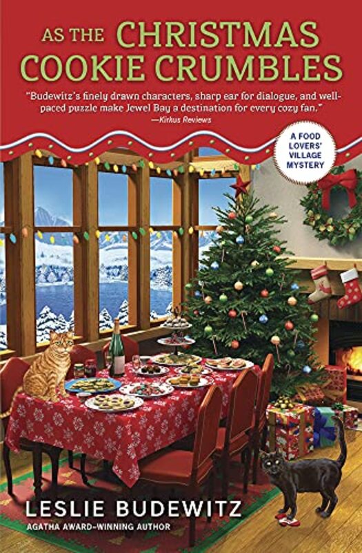 Book cover for "As The Christmas Cookie Crumbles" by Leslie Ann Budewitz