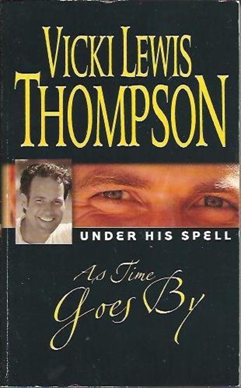 Book cover for "As Time Goes By" by Vicki Lewis Thompson