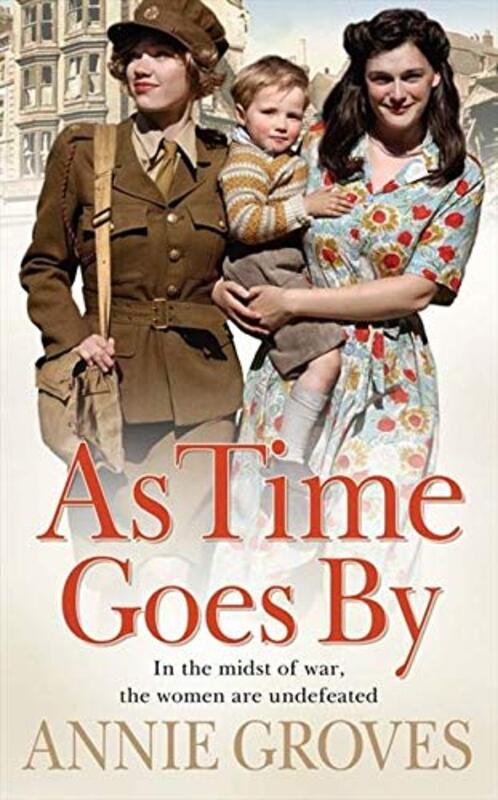 Book cover for "As Time Goes By" by Annie Groves