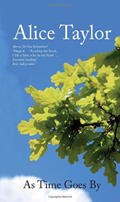Book cover for "As Time Goes by" by Alice Taylor
