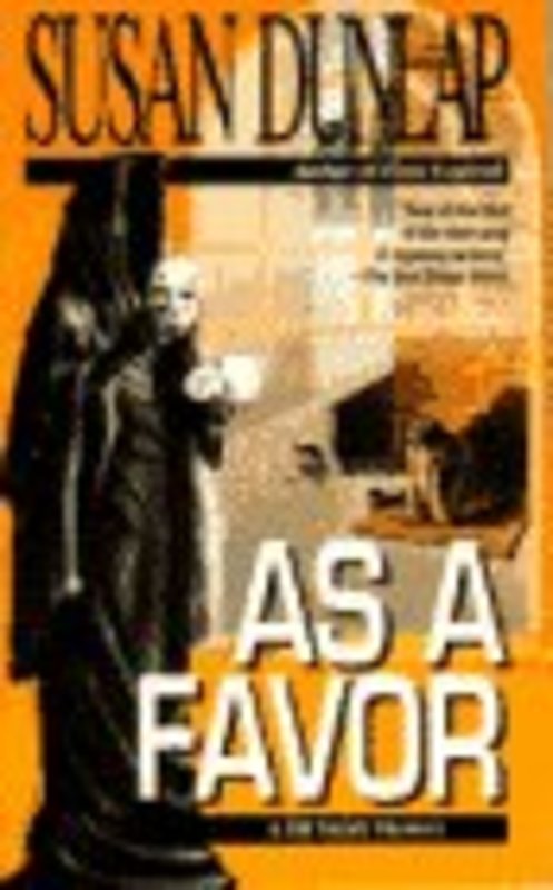 Book cover for "As a Favor" by Susan Dunlap